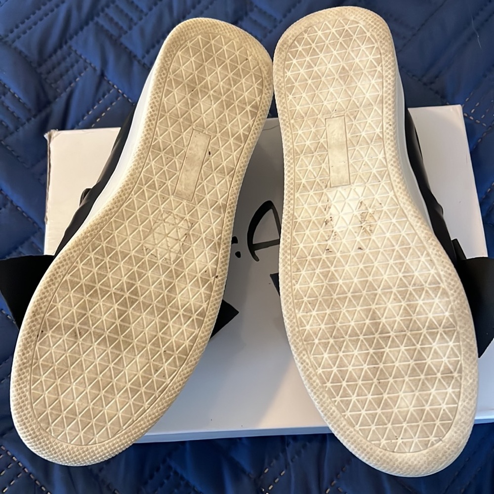 J. Adams black slip on box sneakers - Picture 3 of 3